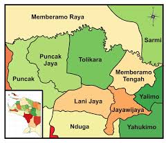 Tolikara Map - West Papua Traditional Wisdom