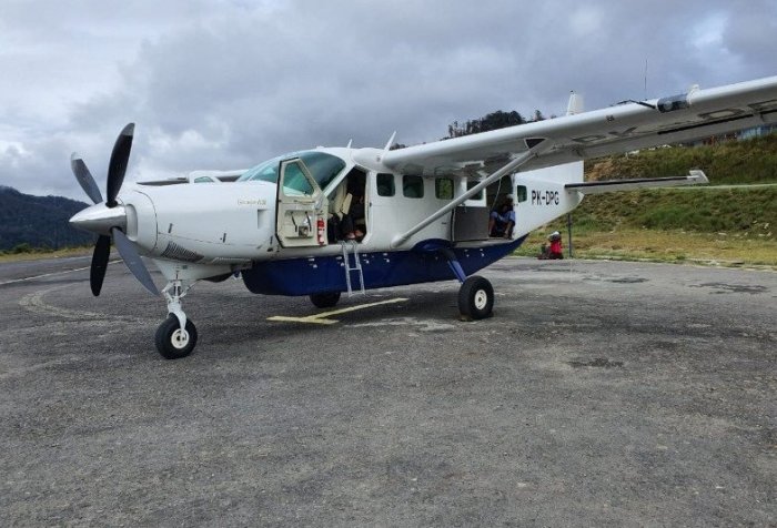 airplane was shot by armed group