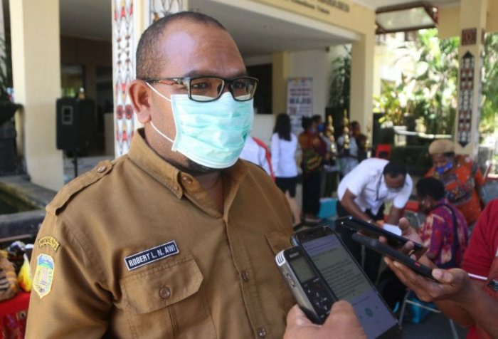 Gallery for selling noken