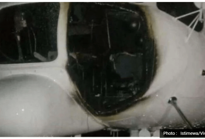 Separatists torch civilian helicopter