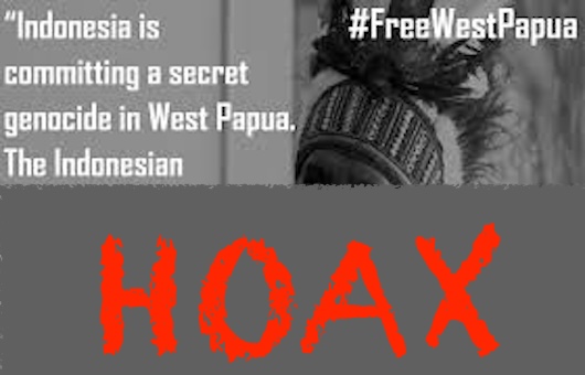 to disclose free west papua campaign hoax propaganda